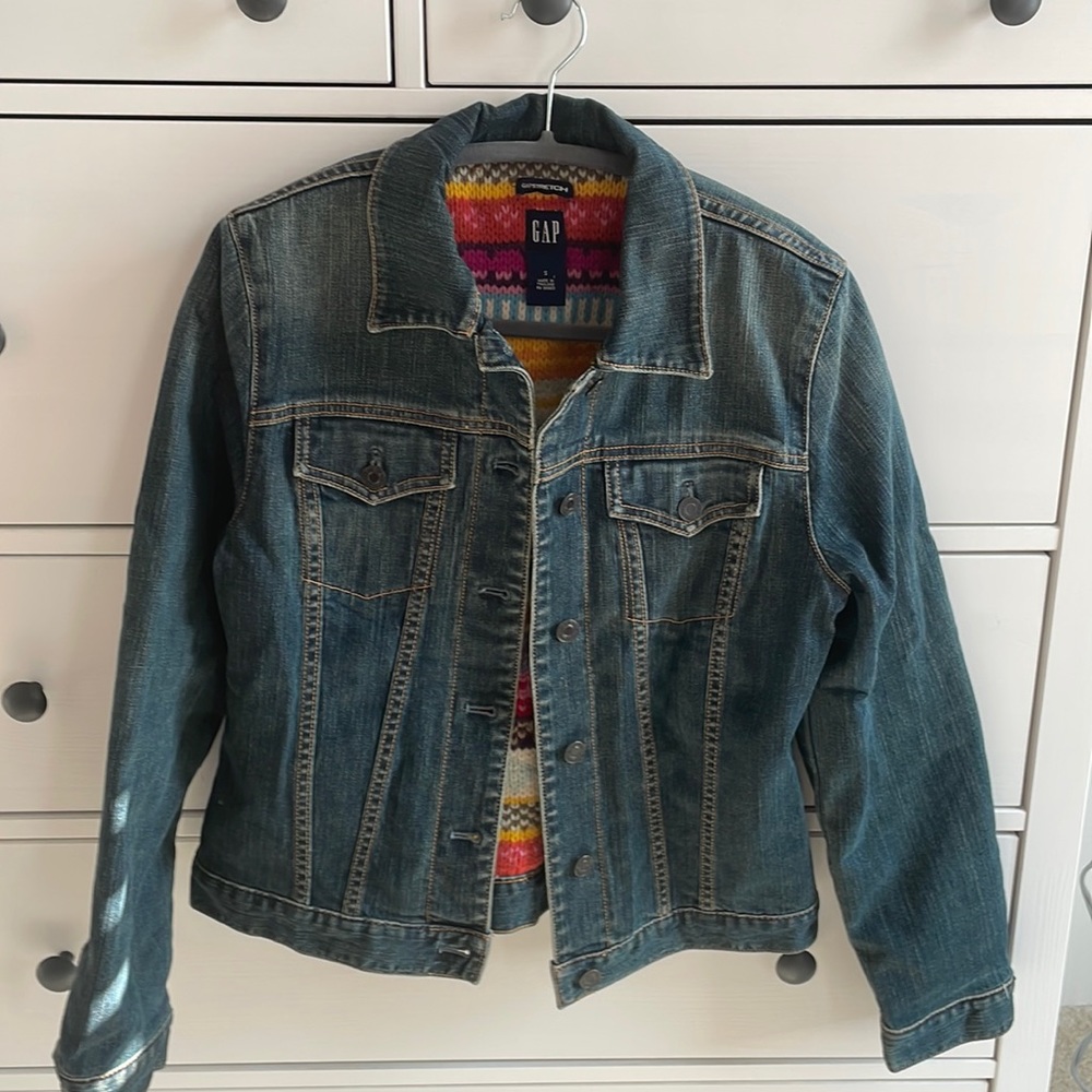 Gap Lined Denim Jacket